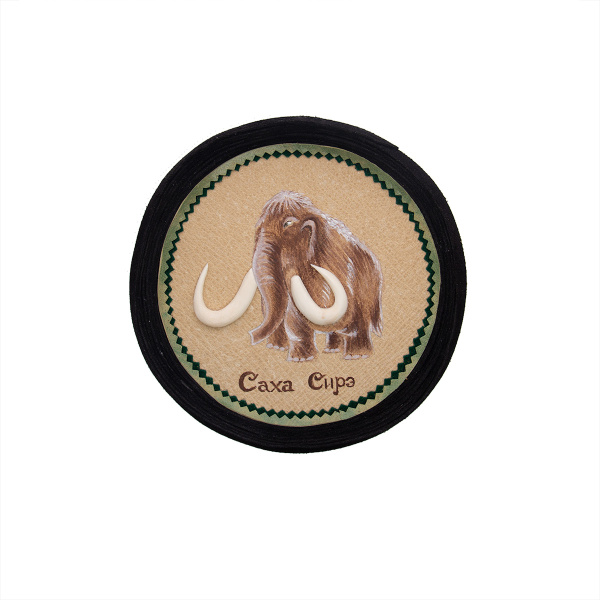 Панно круглое "Мамонт"